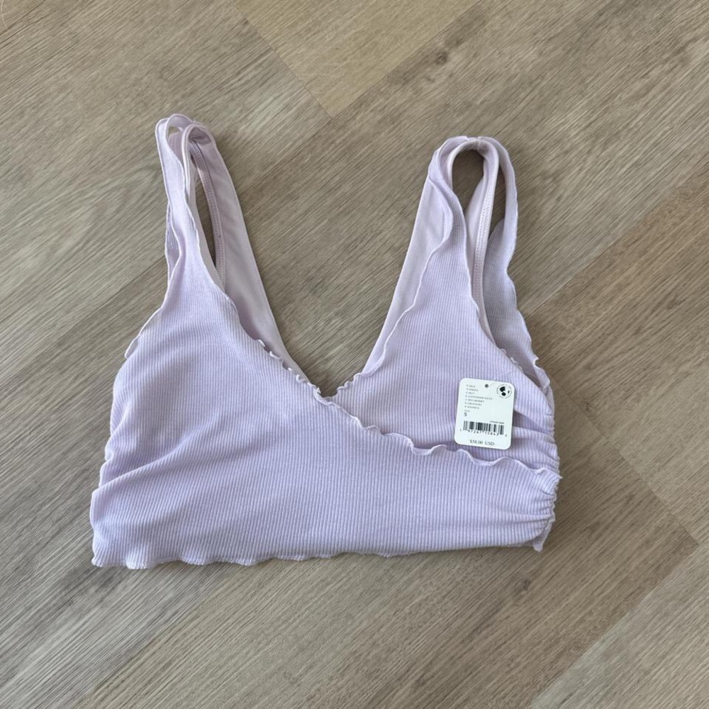 Free People Ribbed Bralette/Sports Bra